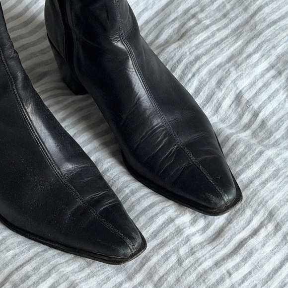 SALPY Leather Ankle boot - Picture 6 of 7